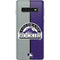 MLB Colorado Rockies Split Galaxy S10 Skin