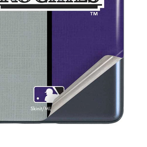 MLB Colorado Rockies Split Galaxy S20 Fan Edition Skin