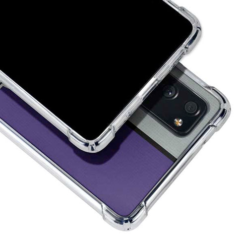 MLB Colorado Rockies Split Galaxy S20 FE Clear Case