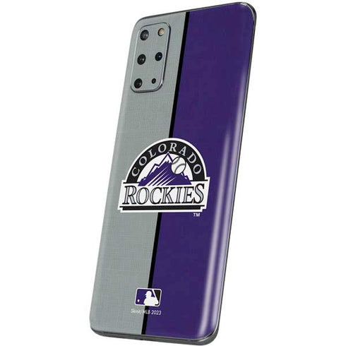 MLB Colorado Rockies Split Galaxy S20 Plus Skin