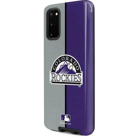 MLB Colorado Rockies Split Galaxy S20 Pro Case