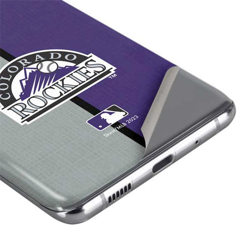 MLB Colorado Rockies Split Galaxy S20 Ultra 5G Skin