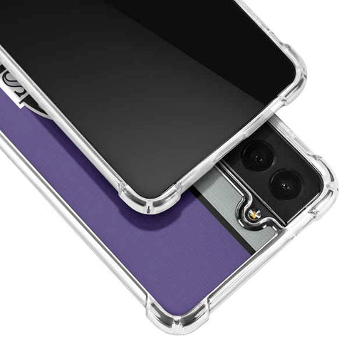 MLB Colorado Rockies Split Galaxy S21 Plus 5G Clear Case