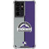 MLB Colorado Rockies Split Galaxy S21 Ultra 5G Clear Case