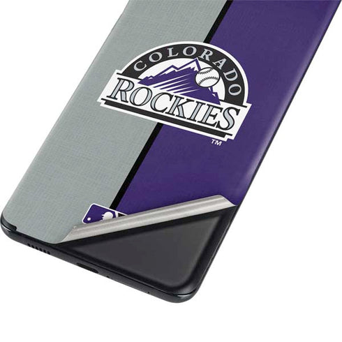 MLB Colorado Rockies Split Galaxy S21 Ultra 5G Skin