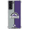 MLB Colorado Rockies Split Galaxy S22 Clear Case