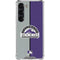 MLB Colorado Rockies Split Galaxy S23 Clear Case