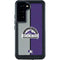 MLB Colorado Rockies Split Galaxy S23 Waterproof Case