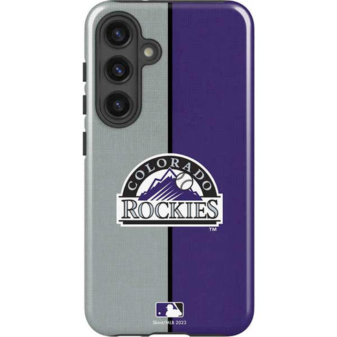 MLB Colorado Rockies Split Galaxy S24 Plus Impact Case