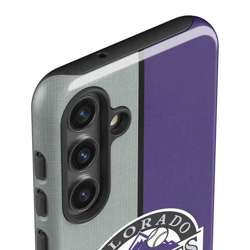 MLB Colorado Rockies Split Galaxy S24 Plus Impact Case
