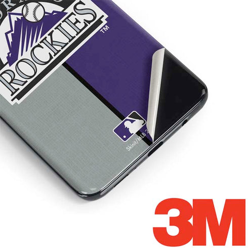 MLB Colorado Rockies Split Galaxy S9 Skin
