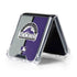 MLB Colorado Rockies Split Galaxy Z Flip5 5G Clear Case