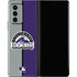 MLB Colorado Rockies Split Galaxy Z Fold2 5G Skin
