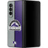 MLB Colorado Rockies Split Galaxy Z Fold3 5G Skin