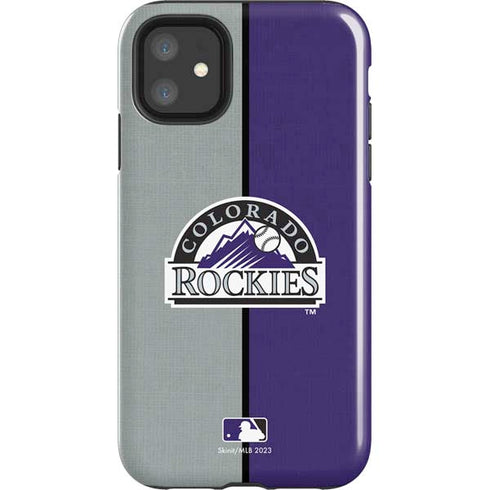 MLB Colorado Rockies Split iPhone 11 Impact Case