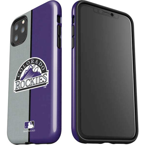 MLB Colorado Rockies Split iPhone 11 Pro Max Impact Case
