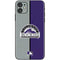 MLB Colorado Rockies Split iPhone 11 Skin