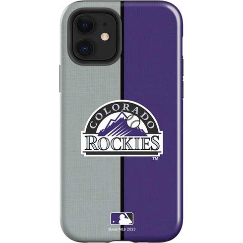 MLB Colorado Rockies Split iPhone 12 Impact Case