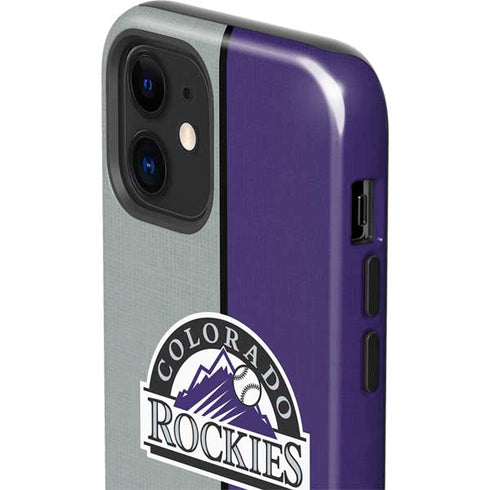 MLB Colorado Rockies Split iPhone 12 Impact Case