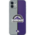 MLB Colorado Rockies Split iPhone 12 Mini Skin