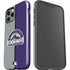 MLB Colorado Rockies Split iPhone 12 Pro Impact Case