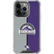 MLB Colorado Rockies Split iPhone 13 Pro Clear Case