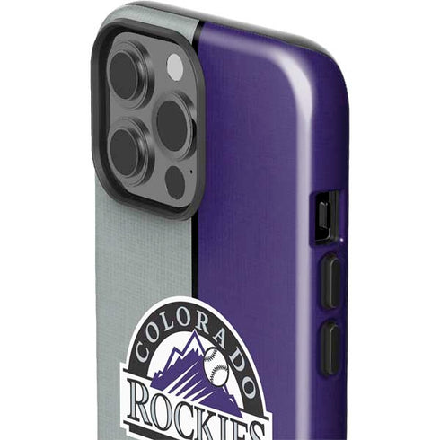 MLB Colorado Rockies Split iPhone 13 Pro Max Impact Case