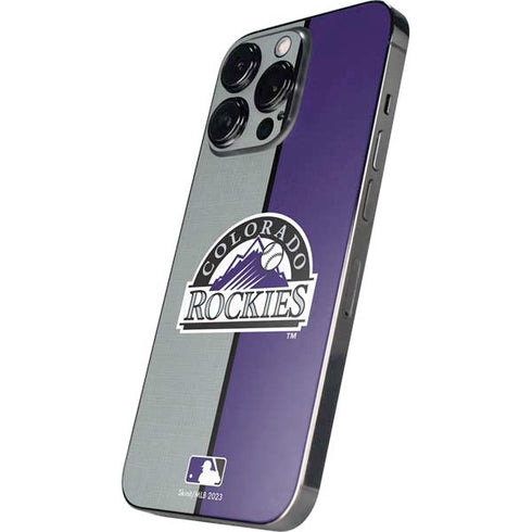 MLB Colorado Rockies Split iPhone 13 Pro Max Skin