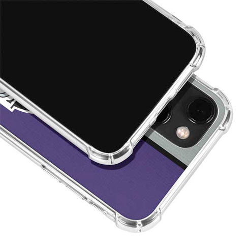 MLB Colorado Rockies Split iPhone 14 Plus Clear Case