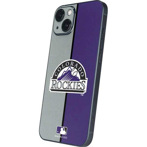 MLB Colorado Rockies Split iPhone 14 Plus Skin