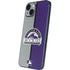 MLB Colorado Rockies Split iPhone 15 Plus Skin