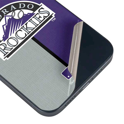 MLB Colorado Rockies Split iPhone 15 Plus Skin