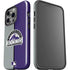 MLB Colorado Rockies Split iPhone 15 Pro Impact Case