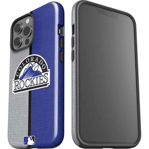 MLB Colorado Rockies Split iPhone 15 Pro Max Impact Case