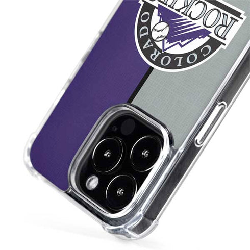 MLB Colorado Rockies Split iPhone 15 Pro Max MagSafe Case