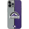 MLB Colorado Rockies Split iPhone 14 Pro Max Skin