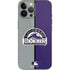 MLB Colorado Rockies Split iPhone 14 Pro Max Skin