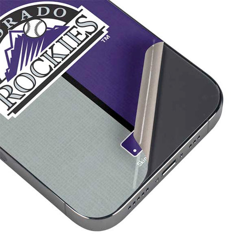 MLB Colorado Rockies Split iPhone 14 Pro Max Skin