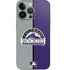 MLB Colorado Rockies Split iPhone 14 Pro Skin