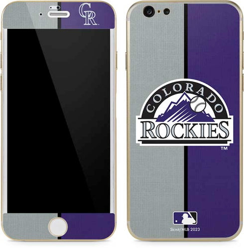 MLB Colorado Rockies Split iPhone 6/6s Skin