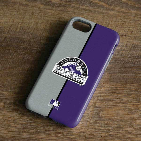 MLB Colorado Rockies Split iPhone 7 Pro Case