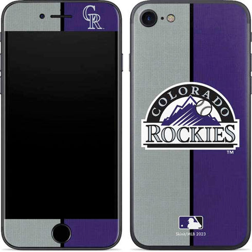 MLB Colorado Rockies Split iPhone 7 Skin