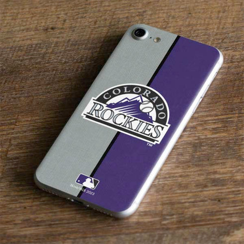 MLB Colorado Rockies Split iPhone 7 Skin