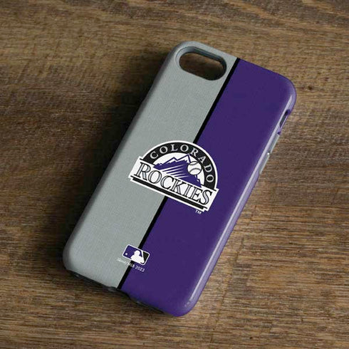 MLB Colorado Rockies Split iPhone 8 Pro Case