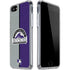 MLB Colorado Rockies Split iPhone SE (2nd & 3rd Gen) Clear Case