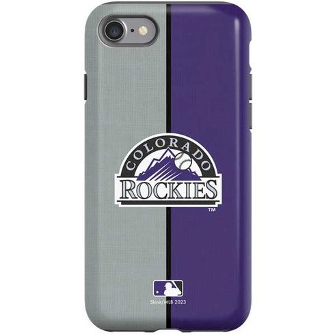 MLB Colorado Rockies Split iPhone SE (2nd & 3rd Gen) Pro Case