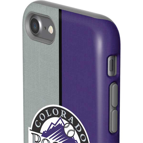 MLB Colorado Rockies Split iPhone SE (2nd & 3rd Gen) Pro Case