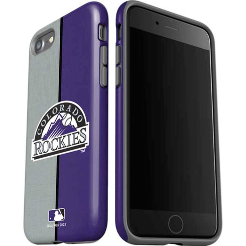 MLB Colorado Rockies Split iPhone SE (2nd & 3rd Gen) Pro Case