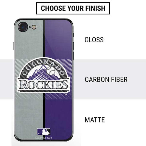 MLB Colorado Rockies Split iPhone SE (2nd & 3rd Gen) Skin