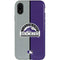 MLB Colorado Rockies Split iPhone XR Pro Case